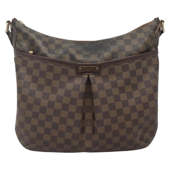 LOUIS VUITTON Damier Ebene Bloomsbury GM Shoulder Bag LV Auth - Picture 2 of 16
